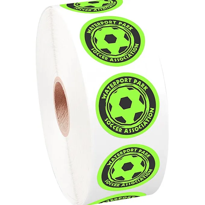 Sticker by the Roll - Circle - 1 1/4 inches
