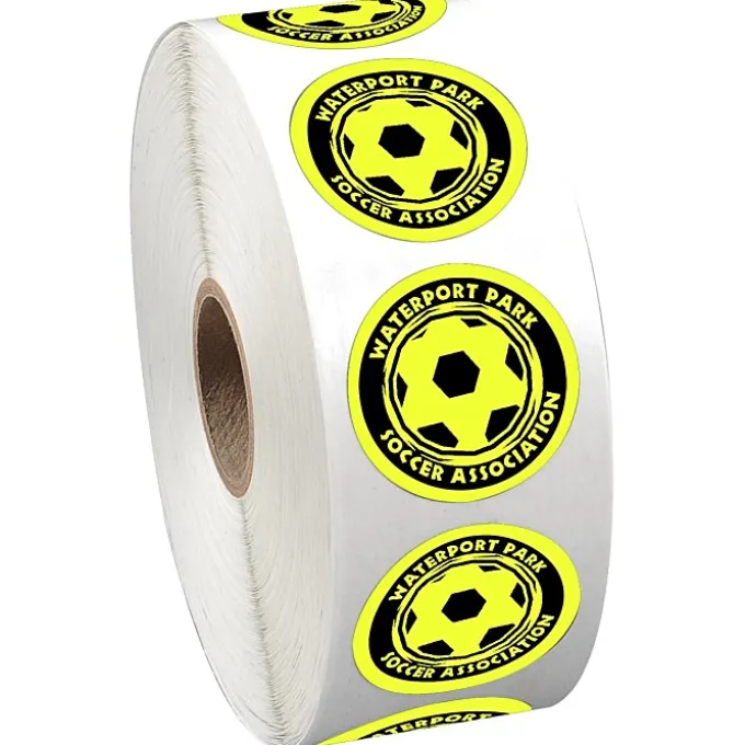 Sticker by the Roll - Circle - 1 1/4 inches