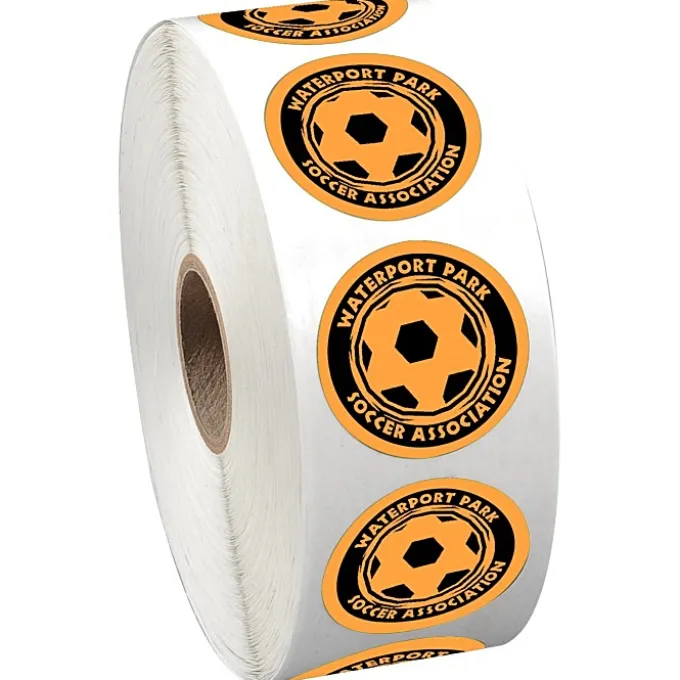 Sticker by the Roll - Circle - 1 1/4 inches