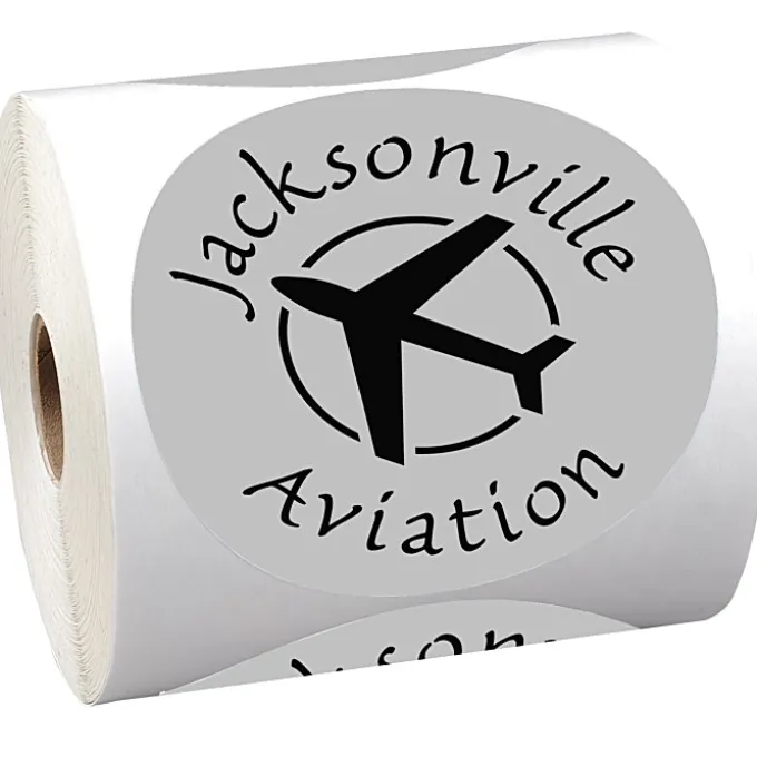 Sticker by the Roll - Circle - 4 inches