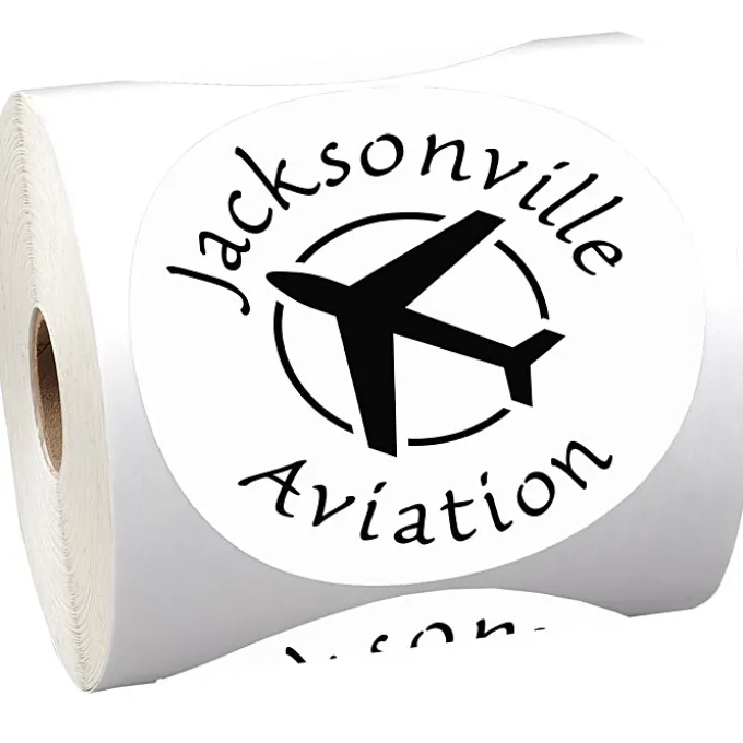 Sticker by the Roll - Circle - 4 inches