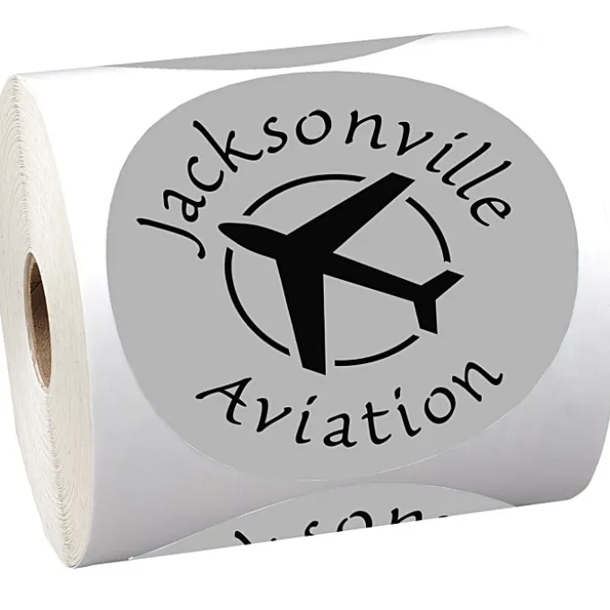 Sticker by the Roll - Circle - 4 inches