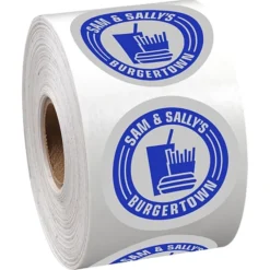 Sticker by the Roll - Circle - 1 3/4 inches