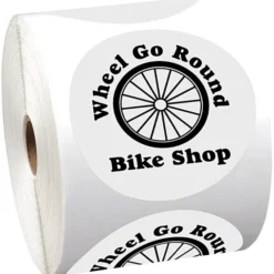 Sticker by the Roll - Circle - 3 1/2 inches