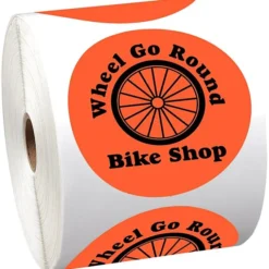 Sticker by the Roll - Circle - 3 1/2 inches