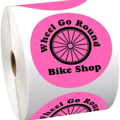 Sticker by the Roll - Circle - 3 1/2 inches