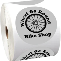 Sticker by the Roll - Circle - 3 1/2 inches