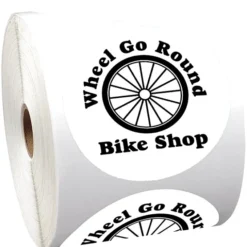 Sticker by the Roll - Circle - 3 1/2 inches