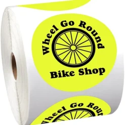 Sticker by the Roll - Circle - 3 1/2 inches