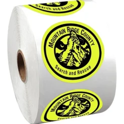 Sticker by the Roll - Circle - 2 1/4 inches