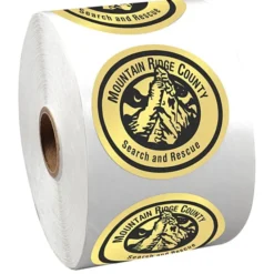 Sticker by the Roll - Circle - 2 1/4 inches