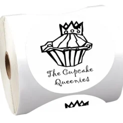 Sticker by the Roll - Circle - 3 3/4 inches
