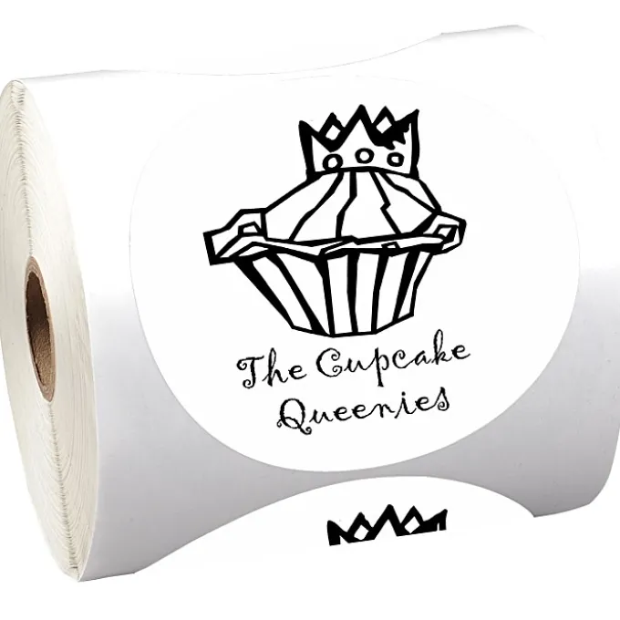 Sticker by the Roll - Circle - 3 3/4 inches