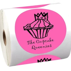 Sticker by the Roll - Circle - 3 3/4 inches