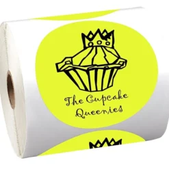 Sticker by the Roll - Circle - 3 3/4 inches