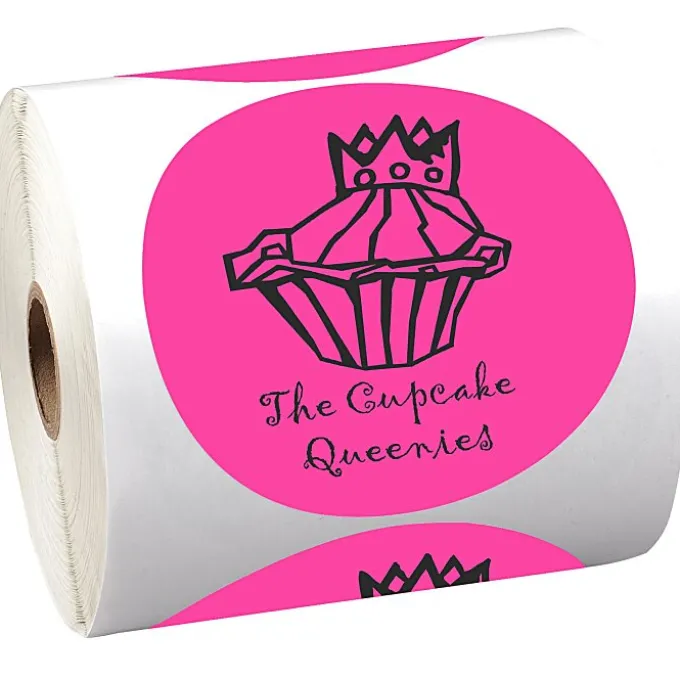 Sticker by the Roll - Circle - 3 3/4 inches
