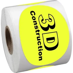 Sticker by the Roll - Oval - 2 inches x 3 inches