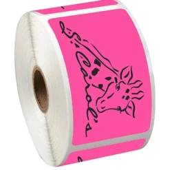 Sticker by the Roll - Rectangle - 2 inches x 3-1/2 inches