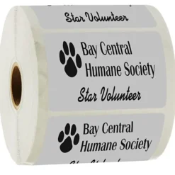 Sticker by the Roll - Rectangle - 2 inches x 3 inches