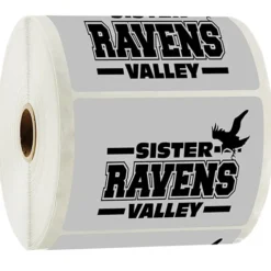 Sticker by the Roll - Rectangle - 3 inches x 4 inches