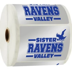Sticker by the Roll - Rectangle - 3 inches x 4 inches