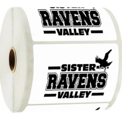 Sticker by the Roll - Rectangle - 3 inches x 4 inches
