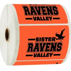 Sticker by the Roll - Rectangle - 3 inches x 4 inches