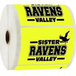 Sticker by the Roll - Rectangle - 3 inches x 4 inches