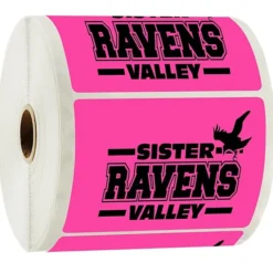 Sticker by the Roll - Rectangle - 3 inches x 4 inches
