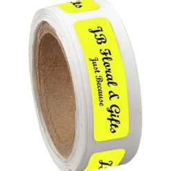 Sticker by the Roll - Rectangle - 5/16 inches x 1-1/8 inches