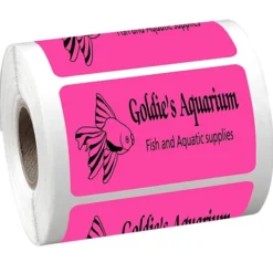 Sticker by the Roll - Rectangle - 1-1/2 inches x 2-1/2