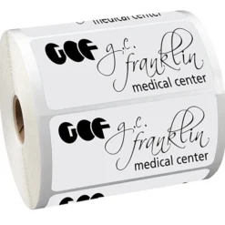 Sticker by the Roll - Rectangle - 2 inches x 4 inches