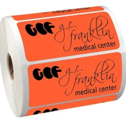 Sticker by the Roll - Rectangle - 2 inches x 4 inches