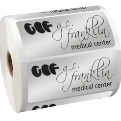Sticker by the Roll - Rectangle - 2 inches x 4 inches