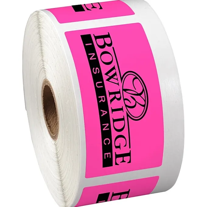 Sticker by the Roll - Rectangle - 1-1/2 inches x 3 inches