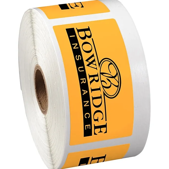 Sticker by the Roll - Rectangle - 1-1/2 inches x 3 inches