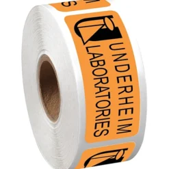 Sticker by the Roll - Rectangle - 1 inch x 2-1/2 inches