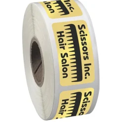 Sticker by the Roll - Rectangle - 3/4 inches x 1-1/2 inches