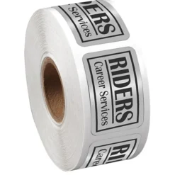 Sticker by the Roll - Rectangle - 1 inch x 1-1/2 inches