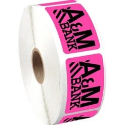 Sticker by the Roll - Rectangle - 1-1/4 inches x 2 inches