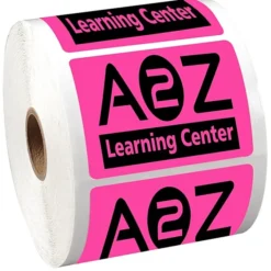 Sticker by the Roll - Rectangle - 2 inches x 2-3/4 inches