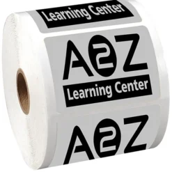 Sticker by the Roll - Rectangle - 2 inches x 2-3/4 inches