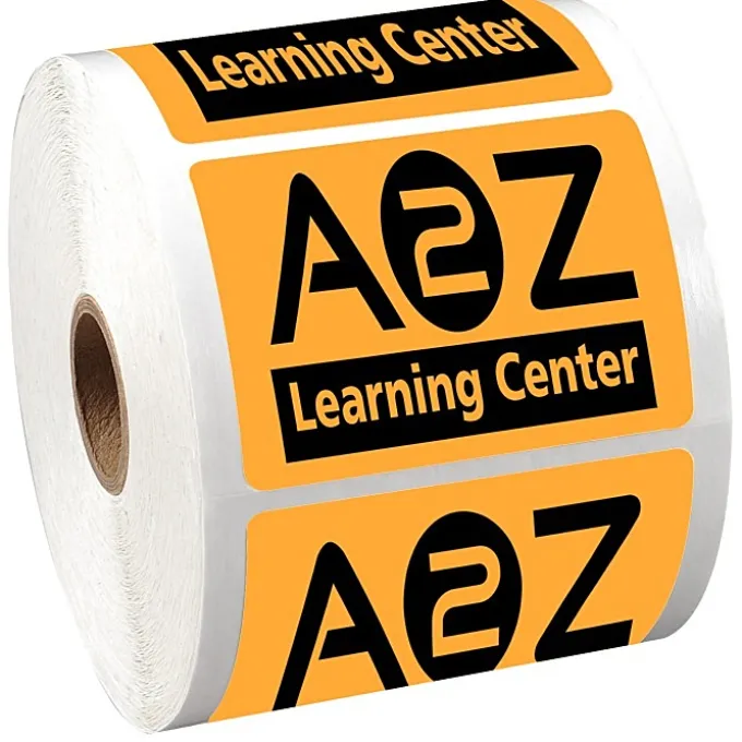 Sticker by the Roll - Rectangle - 2 inches x 2-3/4 inches