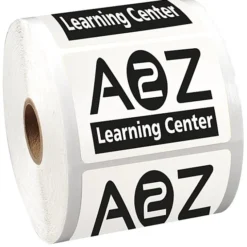 Sticker by the Roll - Rectangle - 2 inches x 2-3/4 inches
