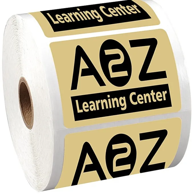 Sticker by the Roll - Rectangle - 2 inches x 2-3/4 inches