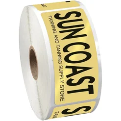 Sticker by the Roll - Rectangle - 1-1/2 inches x 3-1/2 inches