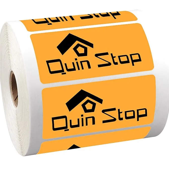 Sticker by the Roll - Rectangle - 1-3/4 inches x 3-5/8 inches