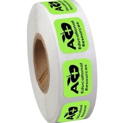 Sticker by the Roll - Rectangle - 9/16 inches x 3/4 inches