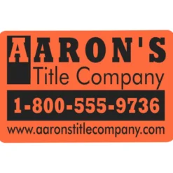 Sticker by the Roll - Rectangle - 1-3/4 inches x 2-3/4 inches