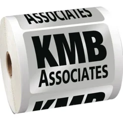 Sticker by the Roll - Rectangle - 2-3/4 inches x 3-3/4 inches